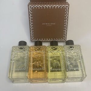 Jo Malone Body & Hand Wash 4 Fragrance NWT